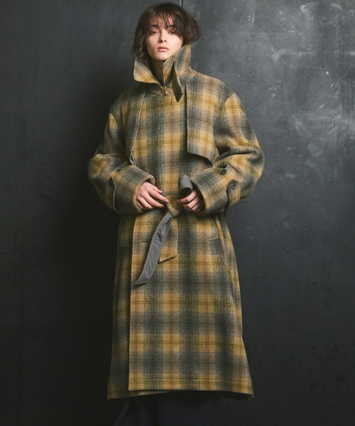 UNISEX》【LIMITED EDITION】Semi-double Yoke Coat/セミダブル