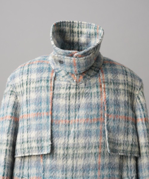MAISON SPECIAL(メゾンスペシャル)の「《UNISEX》【LIMITED EDITION】Semi-double Yoke Coat/セミダブルプライムオーバーヨークコート【MAISON SPECIAL/メゾンスペシャル】(チェスターコート・メンズ・ブラック/ダークブラック/ライトグレー/ベージュ/その他1/その他2・0/1/2)」の18枚目の写真
