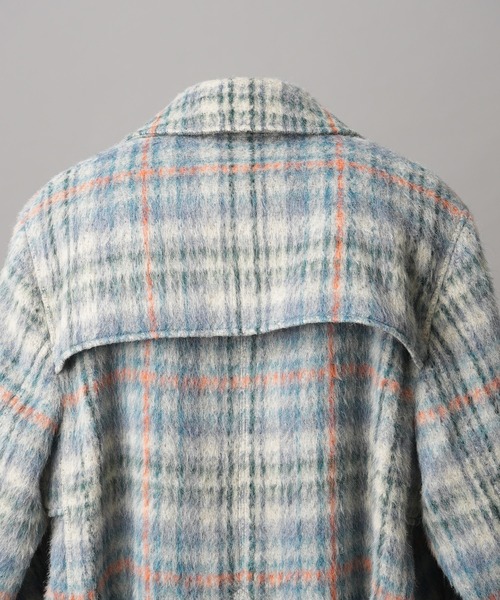MAISON SPECIAL(メゾンスペシャル)の「《UNISEX》【LIMITED EDITION】Semi-double Yoke Coat/セミダブルプライムオーバーヨークコート【MAISON SPECIAL/メゾンスペシャル】(チェスターコート・メンズ・ブラック/ダークブラック/ライトグレー/ベージュ/その他1/その他2・0/1/2)」の21枚目の写真