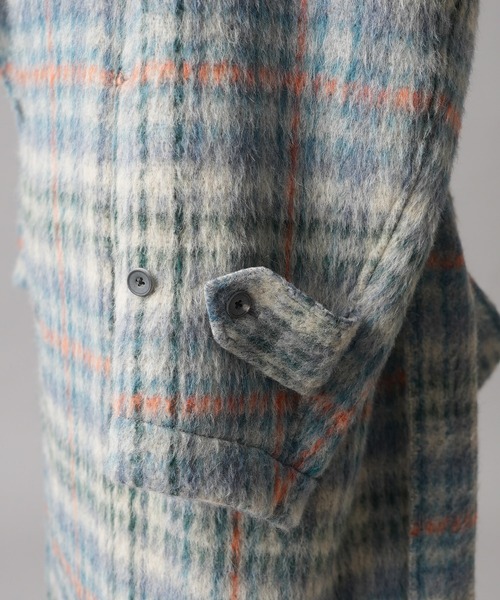 MAISON SPECIAL(メゾンスペシャル)の「《UNISEX》【LIMITED EDITION】Semi-double Yoke Coat/セミダブルプライムオーバーヨークコート【MAISON SPECIAL/メゾンスペシャル】(チェスターコート・メンズ・ブラック/ダークブラック/ライトグレー/ベージュ/その他1/その他2・0/1/2)」の20枚目の写真