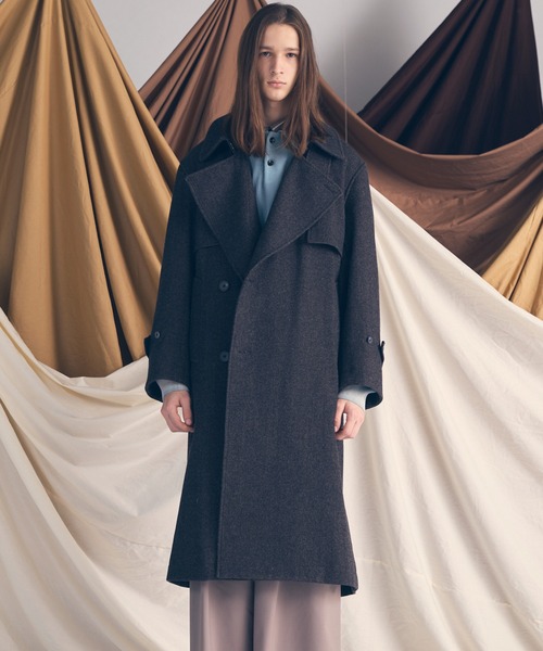 UNISEX》【LIMITED EDITION】Semi-double Yoke Coat/セミダブル