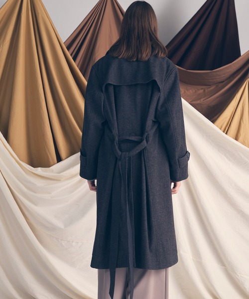 UNISEX》【LIMITED EDITION】Semi-double Yoke Coat/セミダブル