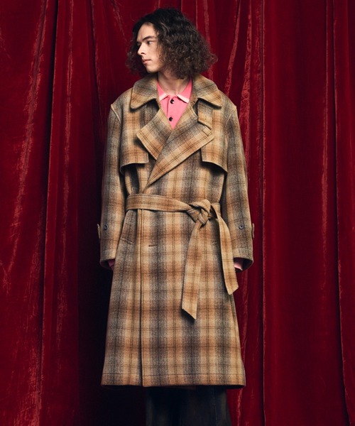 UNISEX》【LIMITED EDITION】Semi-double Yoke Coat/セミダブル