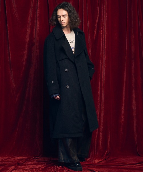 UNISEX》【LIMITED EDITION】Semi-double Yoke Coat/セミダブル