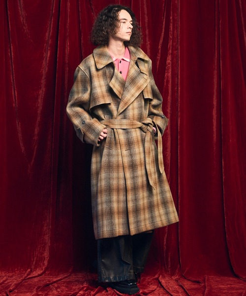 UNISEX》【LIMITED EDITION】Semi-double Yoke Coat/セミダブル