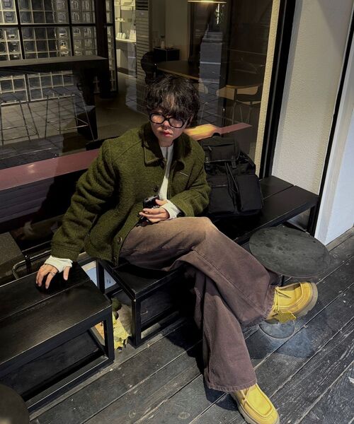 JUAN HOMME(ジュアンオム)の「リファインドワイドデニムパンツ(リブドブラウン)(デニムパンツ・メンズ・その他・SMALL/MEDIUM/LARGE)」の20枚目の写真