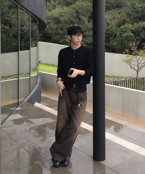 JUAN HOMME(ジュアンオム)の「リファインドワイドデニムパンツ(リブドブラウン)(デニムパンツ・メンズ・その他・SMALL/MEDIUM/LARGE)」の10枚目の写真