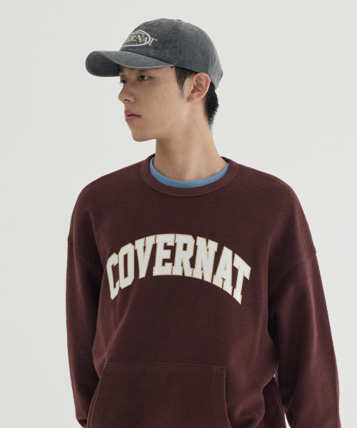 COVERNAT(カバーナット)の「インサイドアウト アーチロゴ スウェット Melange Gray(スウェット・レディース・その他・MEDIUM/LARGE/X-LARGE/XX-LARGE/X-SMALL/SMALL)」の6枚目の写真