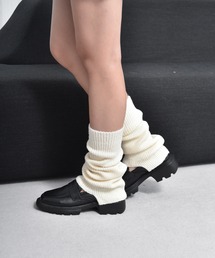 Y/lim（イリム）の「セットアップ対応　畔編みレッグウォーマー（レッグウォーマー）」