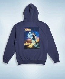 minius（ミニウス）の「『バック・トゥ・ザ・フューチャー』ジップパーカー フォトプリント オーバーサイズ ピグメント加工 ヴィンテージライク ユニセックス ムービー ZOZO限定（パーカー）」