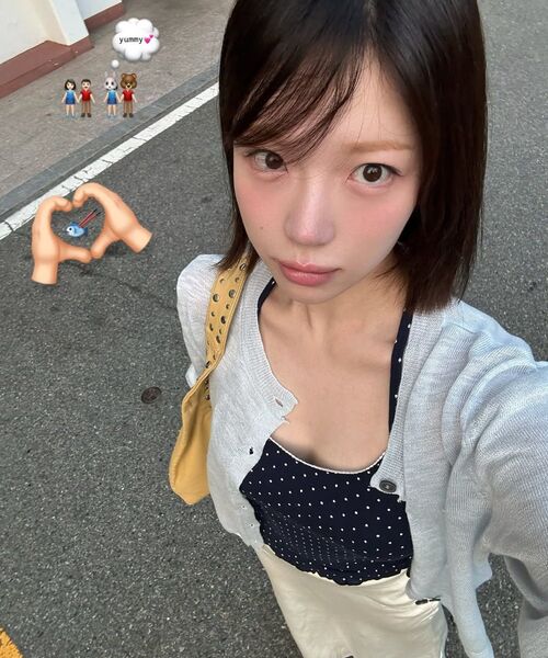 DEARSTALKER(ディアストーカー)の「YUKI DOTTED HALTER NECK TOP - NAVY(Tシャツ/カットソー・レディース・その他・FREE)」の2枚目の写真