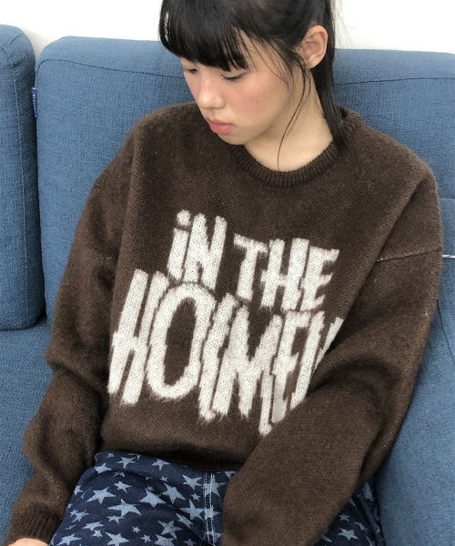 Mini t-shirt sweater [brown]