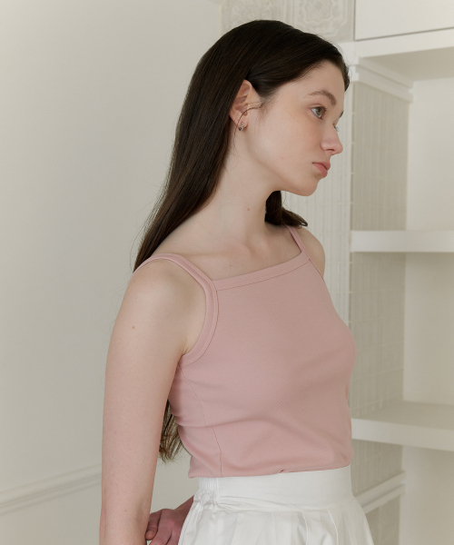 YUPPE(ヨッペ)の「ESSENTIAL SLEEVELESS_PINK(Tシャツ/カットソー・レディース・その他・MEDIUM/SMALL)」の4枚目の写真