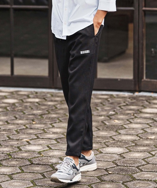 felkod(フィルコッド)の「mp14431-Linen Like Fabric Easy Pants イージーパンツ(F26S180)(その他パンツ・メンズ・ブラック/グレイッシュベージュ・S/M/L)」の1枚目の写真