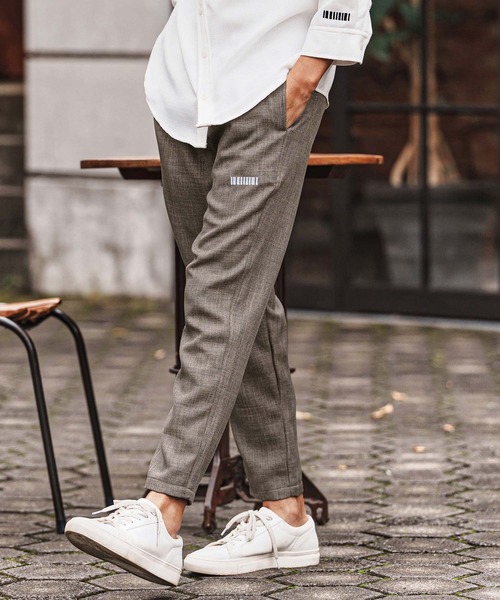 felkod(フィルコッド)の「mp14431-Linen Like Fabric Easy Pants イージーパンツ(F26S180)(その他パンツ・メンズ・ブラック/グレイッシュベージュ・S/M/L)」の5枚目の写真