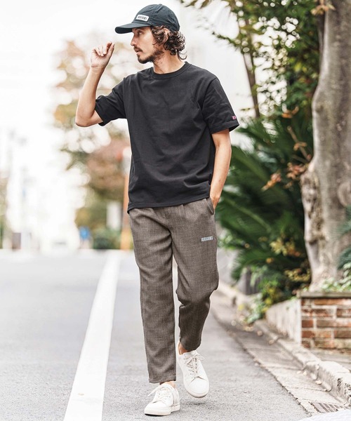 felkod(フィルコッド)の「mp14431-Linen Like Fabric Easy Pants イージーパンツ(F26S180)(その他パンツ・メンズ・ブラック/グレイッシュベージュ・S/M/L)」の6枚目の写真