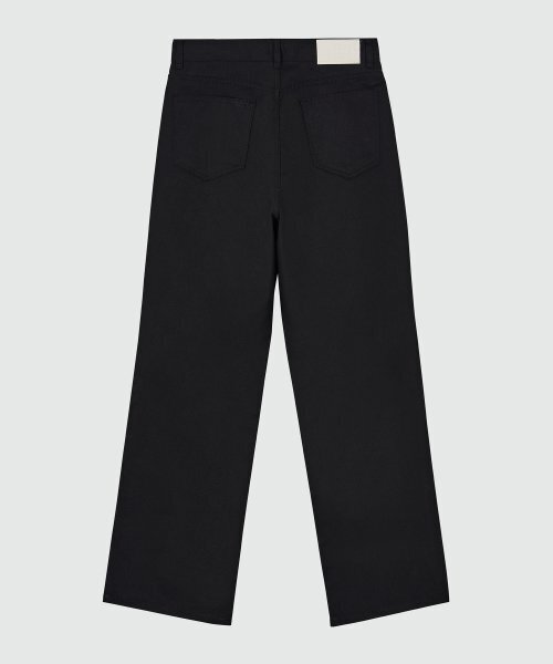 DECET(デケト)の「Dawn 2Pleats Wide Pants DCPT007Black(デニムパンツ・レディース・その他・34/32/30/26/28)」の9枚目の写真