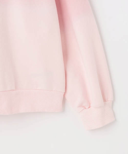 X-girl Stages（エックスガールステージス）の「グラデーション染めパーカー（パーカー・キッズ・ピンク/ラベンダー・130cm/120cm/140cm）」の5枚目の写真