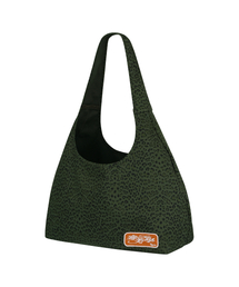 Leopard Print Shoulder Bag Khaki