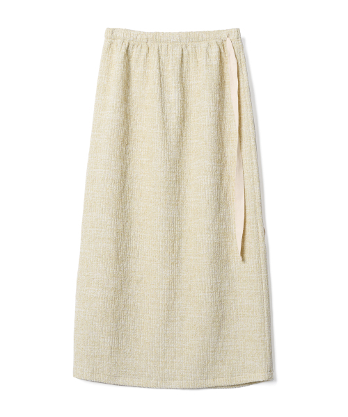 POEV(ポエブ)の「Melange Knit Long Skirt - Sage Green(スカート・レディース・その他・FREE)」の10枚目の写真