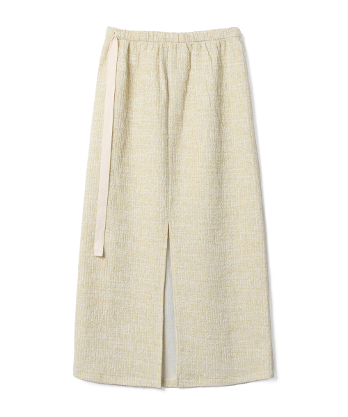 POEV(ポエブ)の「Melange Knit Long Skirt - Sage Green(スカート・レディース・その他・FREE)」の11枚目の写真