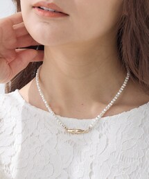 INDIVI | ランダムパール調ネックレス(ネックレス)