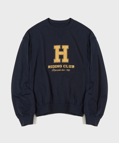 SECONDMONO（セカンドモノローグ）の「ホースライディングクラブ スウェット [ネイビー]_SETS043NAVY（スウェット・レディース・その他・SMALL）」の2枚目の写真