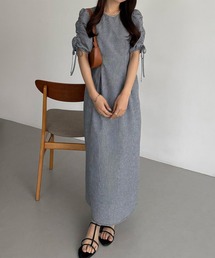 callautia（カラウティア）の「パフスリーブリボンワンピース（ワンピース）」