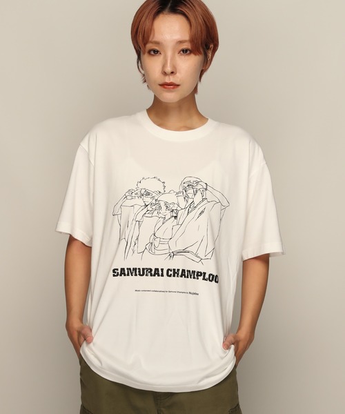 サムライチャンプルー　tシャツ SAMURAI CHAMPLOO】サムライチャンプルー シルエット TEE（Tシャツ