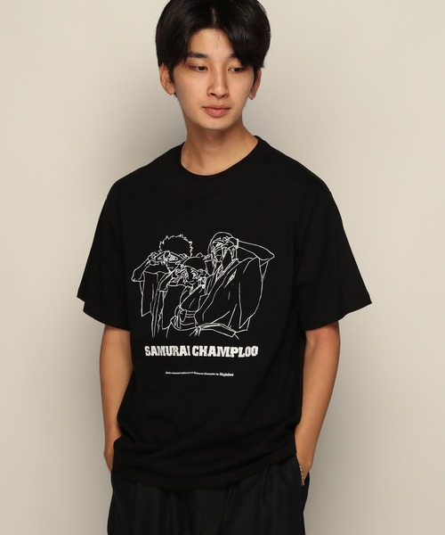 SAMURAI CHAMPLOO】サムライチャンプルー シルエット TEE（Tシャツ