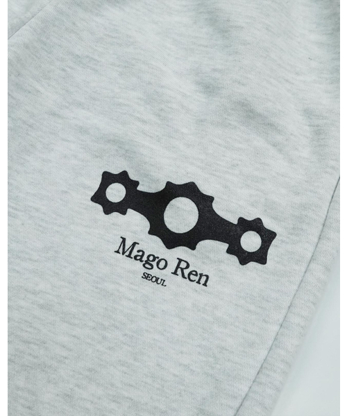 MAGORENSEOUL(マゴレンソウル)の「トライクリップス ジョガーパンツ メランジホワイト(スウェットパンツ・レディース・その他・FREE)」の3枚目の写真