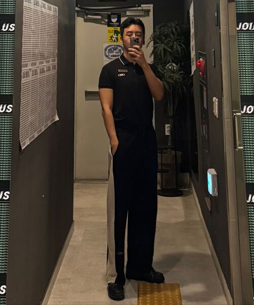 INEXCIS(イネクシス)の「Reverse Pleat Wide Pants (Black)(スウェットパンツ・メンズ・その他・FREE)」の15枚目の写真