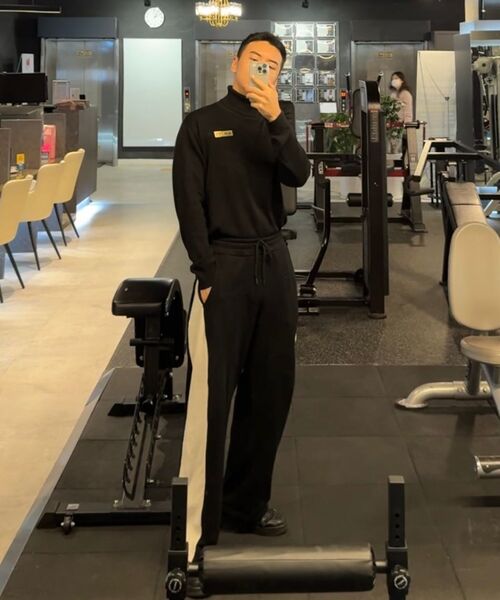INEXCIS(イネクシス)の「Reverse Pleat Wide Pants (Black)(スウェットパンツ・メンズ・その他・FREE)」の11枚目の写真