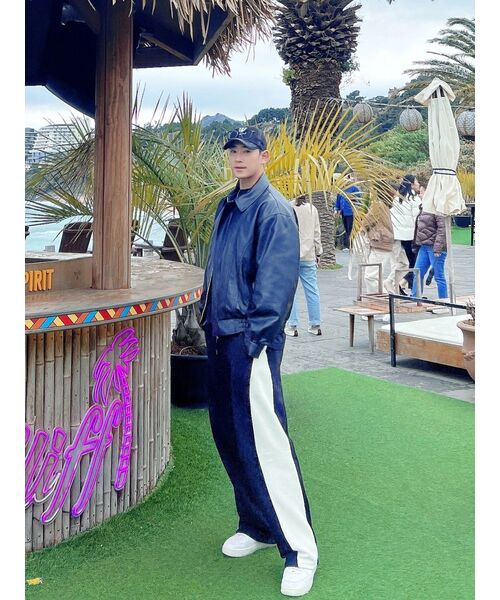 INEXCIS(イネクシス)の「Reverse Pleat Wide Pants (Black)(スウェットパンツ・メンズ・その他・FREE)」の7枚目の写真