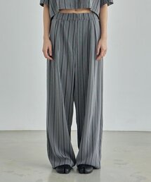 MOIREMOA（モアレモア）の「dotted S/T wide pants - black（スラックス）」