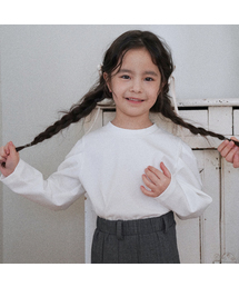 SWEET BITTER（スイートビター）の「[Kids] Puff Sleeve T-Shirt_White（Tシャツ/カットソー）」