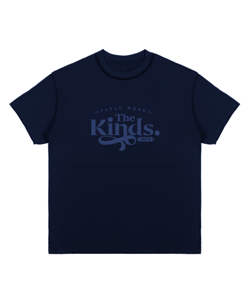 KINDS(カインズ)の「20 count premium single tail short sleeve t-shirt (Navy)(Tシャツ/カットソー・レディース・その他・MEDIUM/LARGE)」の1枚目の写真