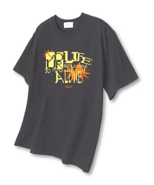 TI.GLAKE(ティーグレイク)の「トゥユ オーバーサイズ 半袖Tシャツ ダークグレー(Tシャツ/カットソー・レディース・その他・LARGE/X-LARGE/XX-LARGE)」の1枚目の写真