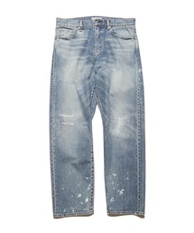 uniform experiment（ユニフォームエクスペリメント）の「DAMAGED REGULAR-FIT JEANS（デニムパンツ）」