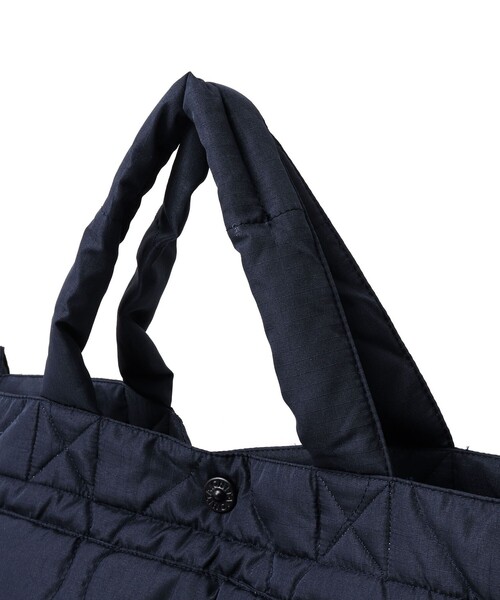 TAION(タイオン)の「【TAION / タイオン】MILITARY DOWN HELMET SHOULDER BAG(トートバッグ・メンズ・ブラック/チャコールグレー/ダークネイビー・FREE)」の7枚目の写真