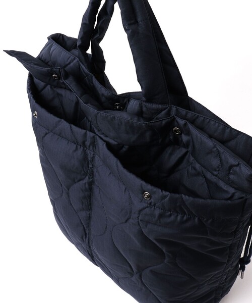 TAION(タイオン)の「【TAION / タイオン】MILITARY DOWN HELMET SHOULDER BAG(トートバッグ・メンズ・ブラック/チャコールグレー/ダークネイビー・FREE)」の9枚目の写真