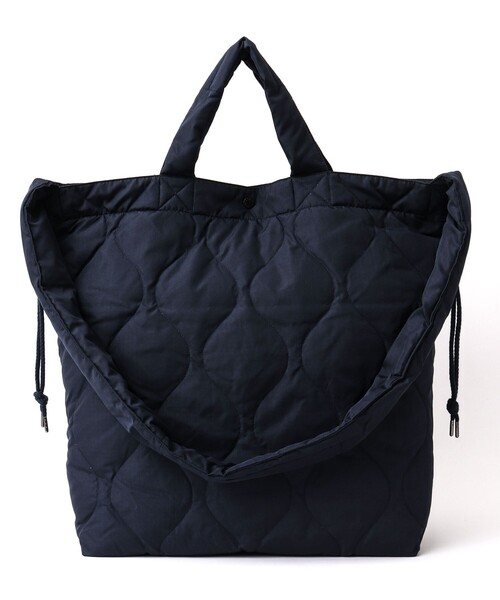 TAION(タイオン)の「【TAION / タイオン】MILITARY DOWN HELMET SHOULDER BAG(トートバッグ・メンズ・ブラック/チャコールグレー/ダークネイビー・FREE)」の10枚目の写真