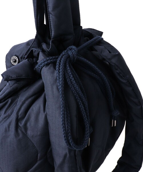 TAION(タイオン)の「【TAION / タイオン】MILITARY DOWN HELMET SHOULDER BAG(トートバッグ・メンズ・ブラック/チャコールグレー/ダークネイビー・FREE)」の14枚目の写真