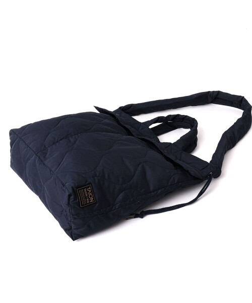 TAION(タイオン)の「【TAION / タイオン】MILITARY DOWN HELMET SHOULDER BAG(トートバッグ・メンズ・ブラック/チャコールグレー/ダークネイビー・FREE)」の15枚目の写真
