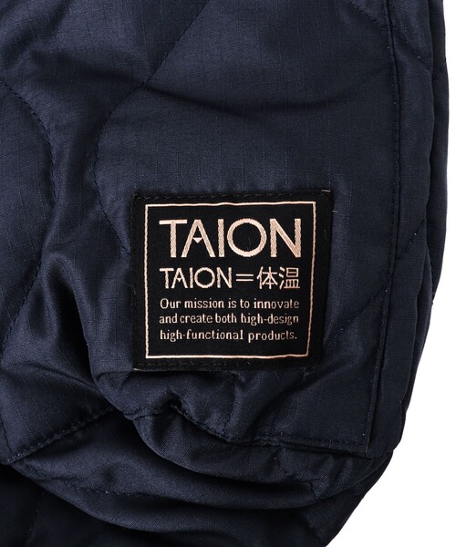TAION(タイオン)の「【TAION / タイオン】MILITARY DOWN HELMET SHOULDER BAG(トートバッグ・メンズ・ブラック/チャコールグレー/ダークネイビー・FREE)」の19枚目の写真