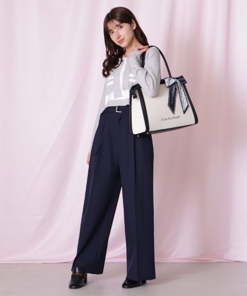 JILL by JILL STUART(ジルバイジルスチュアート)の「◇<セットアップ対応>太ベルト付きスラックスパンツ(その他パンツ・レディース・グレー/ベージュ/ネイビー・SMALL/MEDIUM)」の16枚目の写真