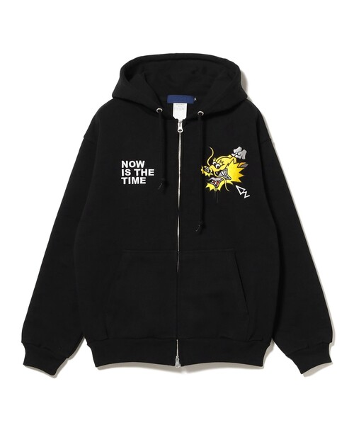 BEAMS T(ビームスティー)の「VIEW / Zip Hoodie(パーカー・メンズ・ブラック・MEDIUM/LARGE/XX-LARGE)」の2枚目の写真