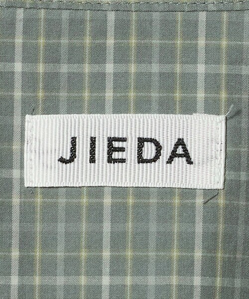Jieda（ジエダ）の「＜JIEDA＞チェック スイッチング シャツ（シャツ/ブラウス・メンズ・ライム・1/2）」の8枚目の写真