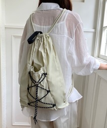 【A4収納可能】ナイロン ドローコード ナップサック