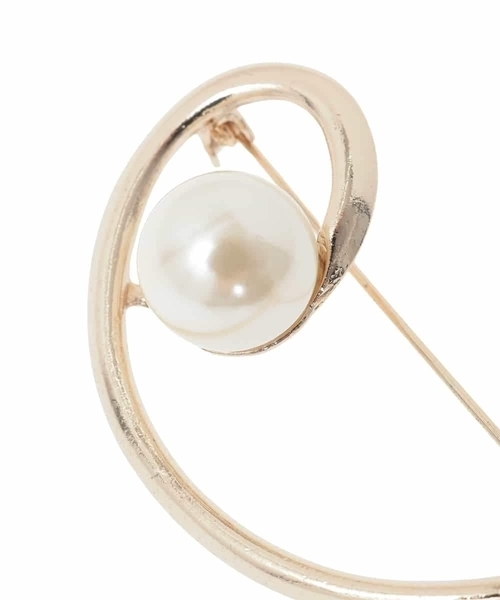 a.v.v（アーヴェヴェ）の「ニュアンスラインパールブローチ（ブローチ/コサージュ・レディース・ゴールド/シルバー・38）」の13枚目の写真